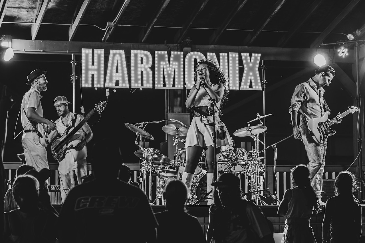 Harmonix performing live